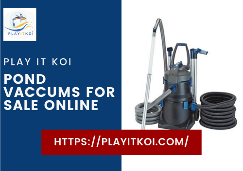 Are you considering having the most reliable pond vacuum in the business for your pond maintenance? Then, don't worry, we can be a help. We have the world's most powerful pond vacuums that can remove any sludge, residues and decompose organic waste. So why are you waiting? Visit Play It Koi and Buy yourself one now.

https://playitkoi.com/collections/pond-vacuums